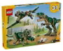 LEGO Creator 31151 T.Rex 3-en-1, Dinosaurio de juguete articulado multicolor
