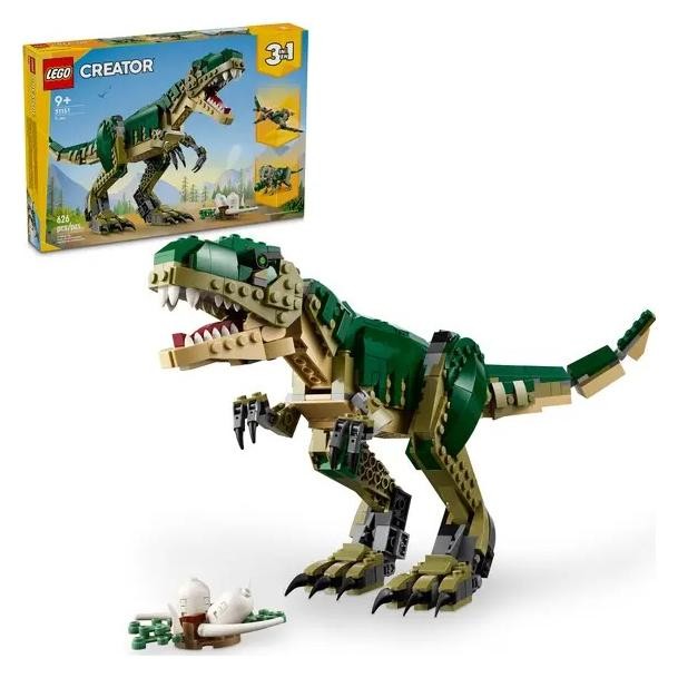 LEGO Creator 31151 T.Rex 3-en-1, Dinosaurio de juguete articulado multicolor LEGO Creator 31151 T.Rex 3-en-1, Dinosaurio de juguete articulado multicolor