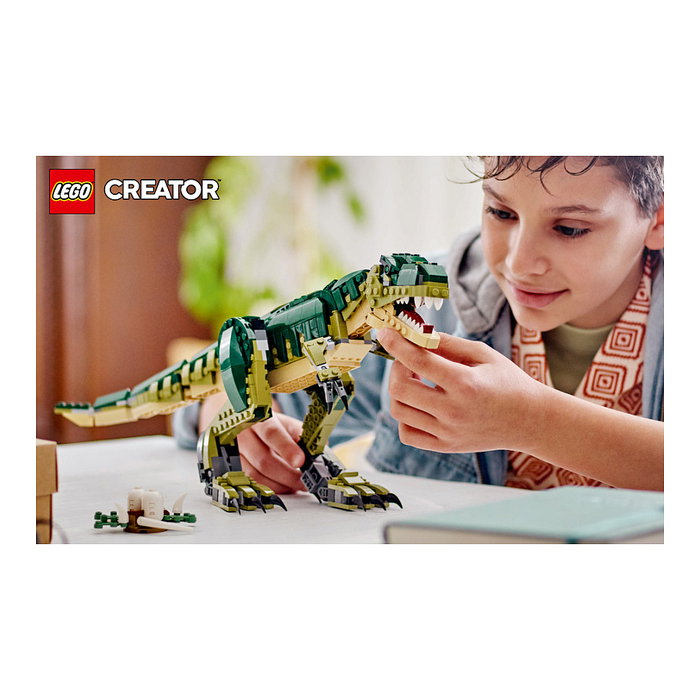 LEGO 31151 Creator 3 en 1 T.Rex - Juego de Construcción de Dinosaurio, 626 Piezas, Edad 9+ Años