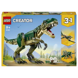 LEGO 31151 Creator 3 en 1 T.Rex - Juego de Construcción de Dinosaurio, 626 Piezas, Edad 9+ Años