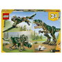 LEGO 31151 Creator 3 en 1 T.Rex - Juego de Construcción de Dinosaurio, 626 Piezas, Edad 9+ Años
