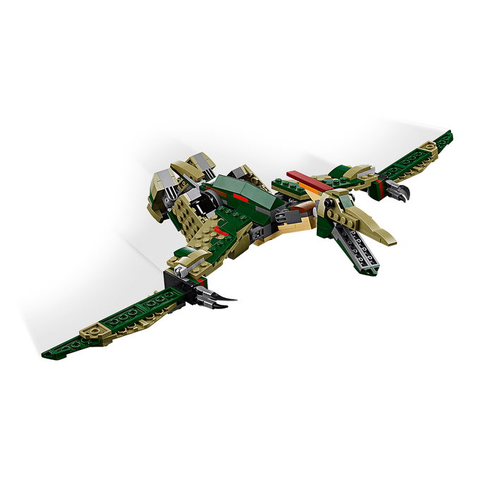 LEGO Creator 31151 T. Rex Dinosaurio de Juguete Articulado con Movimiento, Incluye Triceratops y Pterodáctilo, Set de Construcción para Niños +9 Años