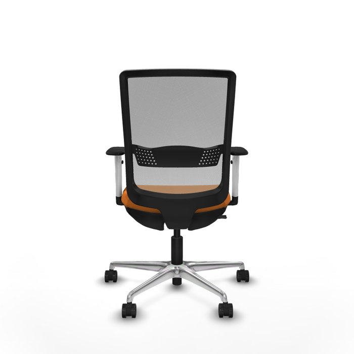 PIQUERAS Y CRESPO Silla de oficina Haches Naranja y Gris PIQUERAS Y CRESPO Silla de oficina Haches Naranja y Gris