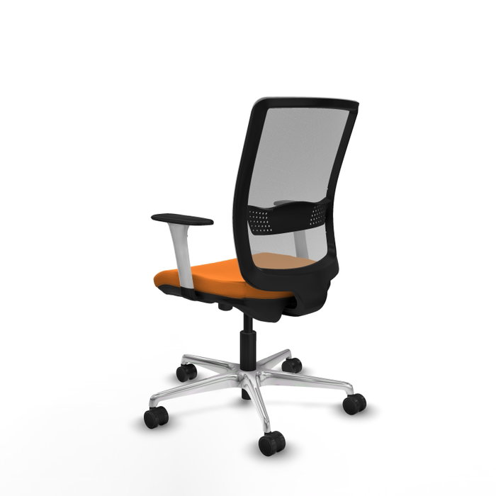 PIQUERAS Y CRESPO Silla de oficina Haches Naranja y Gris PIQUERAS Y CRESPO Silla de oficina Haches Naranja y Gris