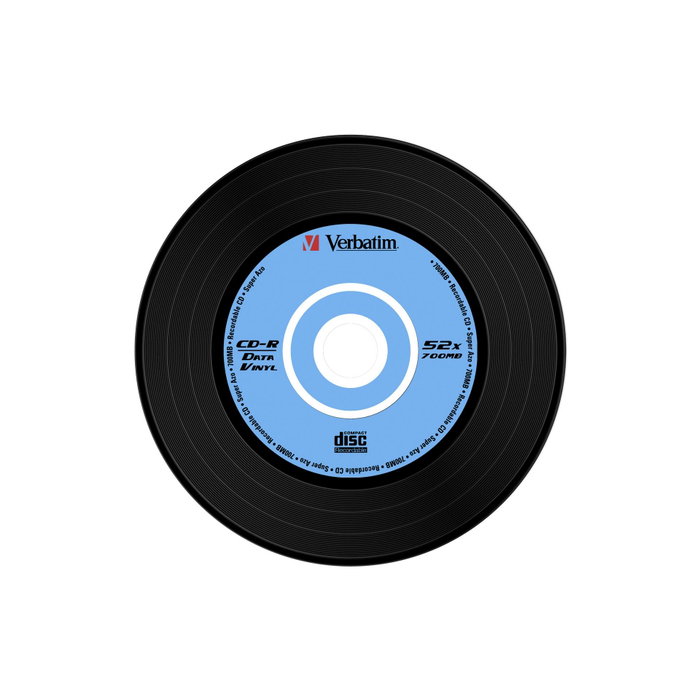 Verbatim CD-R AZO Data Vinyl 700MB 52x Pack de 10