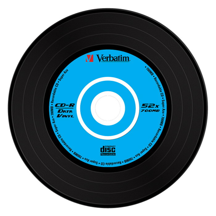 Verbatim CD-R AZO Data Vinyl 700MB 52x Pack de 10
