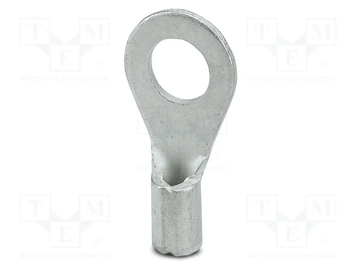 PHOENIX CONTACT C-RC1/M4DIN Terminal de ojillo M4 1mm² de plata PHOENIX CONTACT C-RC1/M4DIN Terminal de ojillo M4 1mm² de plata