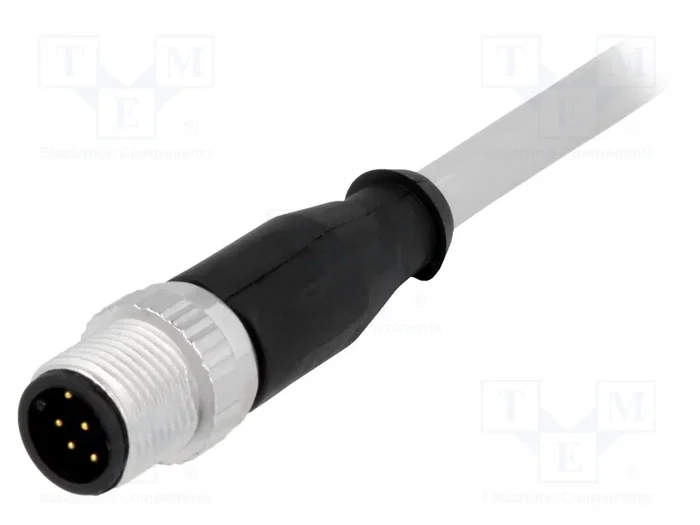 HARTING Conector M12 Macho 8 Pines con Cable 0,5 m Recto HARTING Conector M12 Macho 8 Pines con Cable 0,5 m Recto