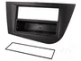 ACV Bastidor de montaje de radio para Seat Leon 2005->, 2 ISO, Negro