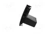 ACV Bastidor de montaje de radio para Seat Leon 2005->, 2 ISO, Negro