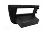 ACV Bastidor de montaje de radio para Seat Leon 2005->, 2 ISO, Negro