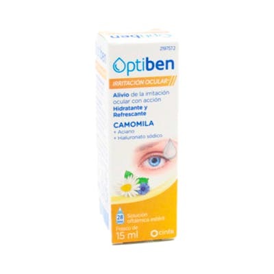 Optiben Irritación Ocular 15 Ml Optiben Irritación Ocular 15 Ml