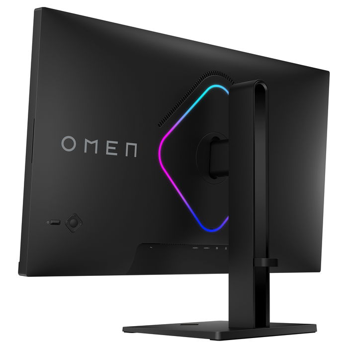 HP OMEN 27qs G2 Gaming Monitor LED IPS 27 Pulgadas 68.6 cm QHD 2560 x 1440 240 Hz 1 ms HDR 400 NVIDIA G-SYNC AMD FreeSync Premium Altavoces Negro