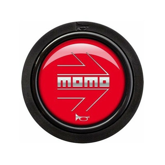 Momo Pulsador Arrow Logo Rojo