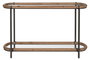 DKD Home Decor Consola Loft Natural Negro 36 x 81 x 131 cm