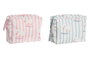 DKD Home Decor Neceser Canvas Patitos Impermeable Surtido de 2