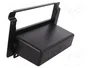 PER.PIC. Bastidor de montaje de radio 2 DIN para Land Rover Freelander 2004-2007, negro