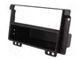 PER.PIC. Bastidor de montaje de radio 2 DIN para Land Rover Freelander 2004-2007, negro