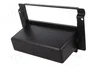 PER.PIC. Bastidor de montaje de radio 2 DIN para Land Rover Freelander 2004-2007, negro