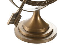 DKD Home Decor Globo Terraqueo Vintage Dorado 20 x 30 x 30 cm