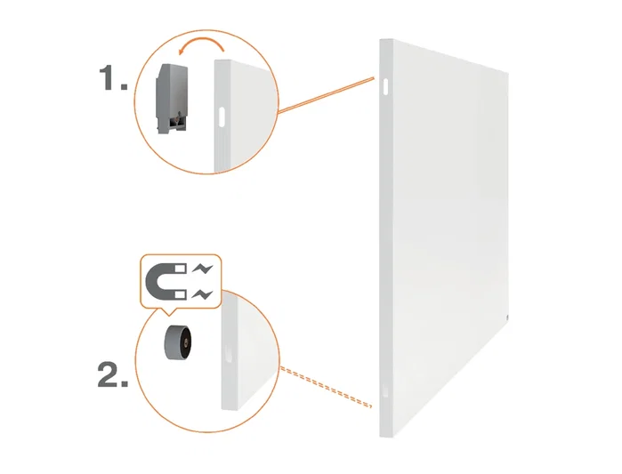 NOBO Pizarra Blanca Magnética Infinity Modular Sin Marco 900 x 600 mm NOBO Pizarra Blanca Magnética Infinity Modular Sin Marco 900 x 600 mm