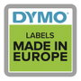 Dymo Cinta D1 Negro sobre verde 12mm x 7m