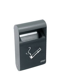 PROBBAX - AT-0202-DGRY - Cenicero de exterior para pared rectangular 1,5 L - 15,2 x 6,4 x 25,5 cm - Gris oscuro