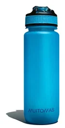 Muitomas Botella de Agua Deportiva 750 ml Azul Ártico