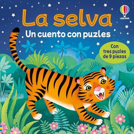 USBORNE LA SELVA CUENTO CON PUZZLES