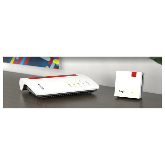 AVM FRITZ!Mesh Set 7530 AX + 1200 AX Wi-Fi 6 Sistema de Malla Doble Banda 2400 Mbit/s Color Rojo y Blanco AVM FRITZ!Mesh Set 7530 AX + 1200 AX Wi-Fi 6 Sistema de Malla Doble Banda 2400 Mbit/s Color Rojo y Blanco