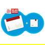 AVM FRITZ!Mesh Set 7530 AX + 1200 AX Wi-Fi 6 Sistema de Malla Doble Banda 2400 Mbit/s Color Rojo y Blanco