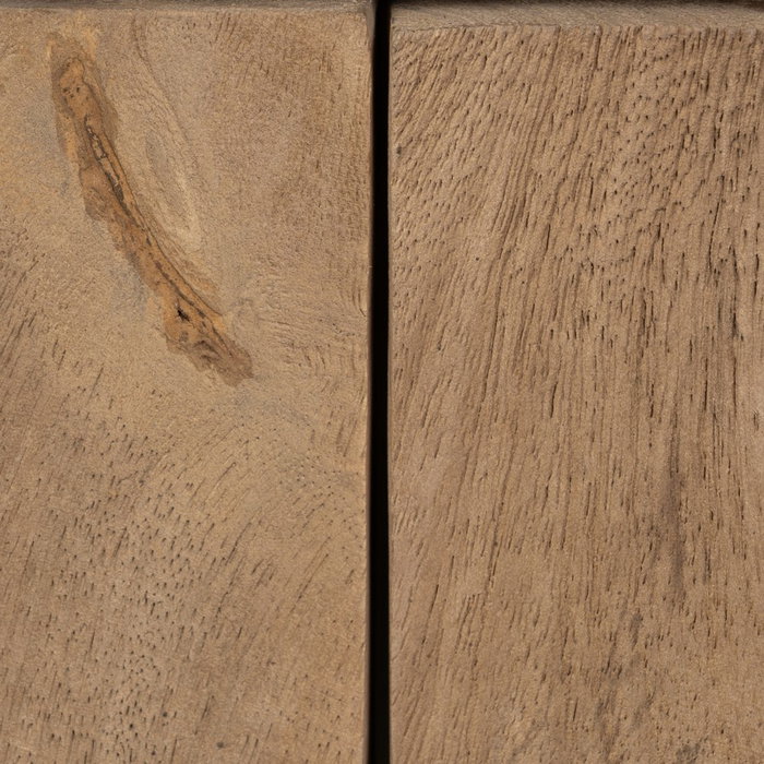 Mueble Auxiliar Natural Madera de Mango 81 X 41 X 83 cm