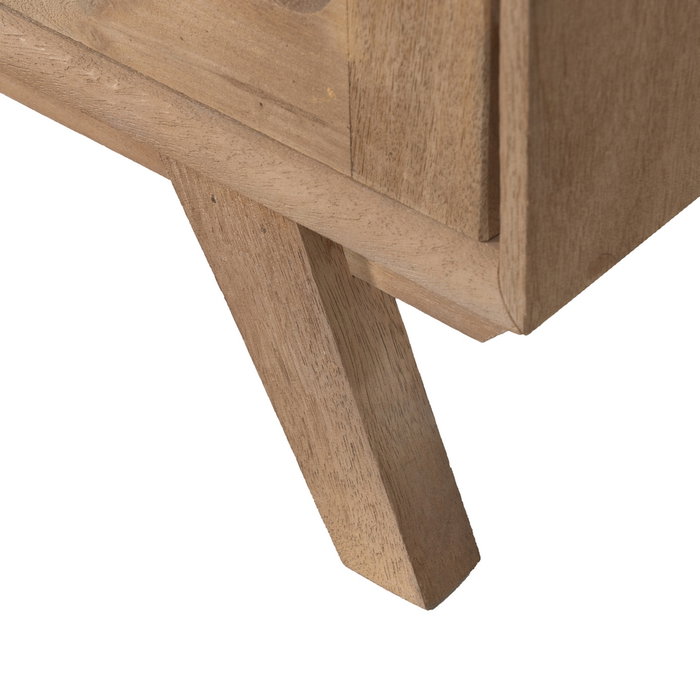 Mueble Auxiliar Natural Madera de Mango 81 X 41 X 83 cm