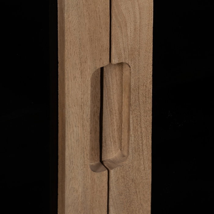 Mueble Auxiliar Natural Madera de Mango 81 X 41 X 83 cm