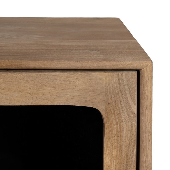 Ixia Mueble Auxiliar Burnie en Madera de Mango Natural Ixia Mueble Auxiliar Burnie en Madera de Mango Natural