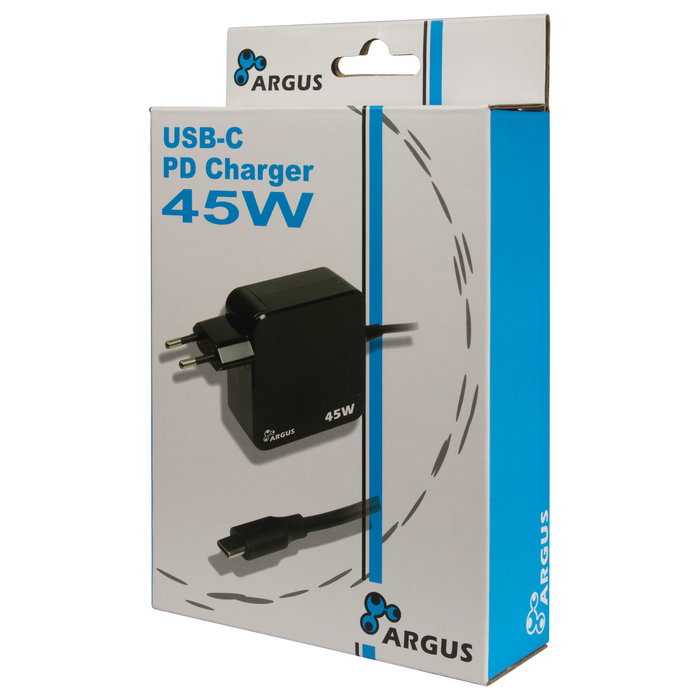 Inter-Tech Cargador USB-C 45W PD-2045 Negro Inter-Tech Cargador USB-C 45W PD-2045 Negro
