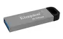 Kingston DataTraveler Kyson DTKN/512GB 512GB USB Flash Drive USB 3.2 Gen 1 Tipo A, Sin Capuchón con Presilla para Llavero, Plata, Velocidad Lectura 200MB/s