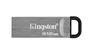 Kingston DataTraveler Kyson DTKN/512GB 512GB USB Flash Drive USB 3.2 Gen 1 Tipo A, Sin Capuchón con Presilla para Llavero, Plata, Velocidad Lectura 200MB/s