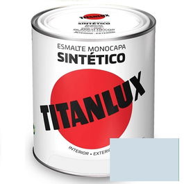 Titanlux 504 Esmalte Sintético Industrial Alquídico Gris Niebla 750ml Acabado Profesional Secado Rápido