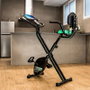 Cecotec X-Bike Pro Bicicleta Estática Plegable Magnética Negro y Verde
