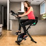 Cecotec X-Bike Pro Bicicleta Estática Plegable Magnética Negro y Verde