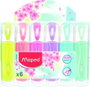 Maped Marcadores Fluorescentes Classic Tonos Pastel