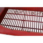 DKD Home Decor Trineo LED Metal XXL Rojo y Dorado