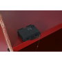 DKD Home Decor Trineo LED Metal XXL Rojo y Dorado