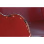 DKD Home Decor Trineo LED Metal XXL Rojo y Dorado