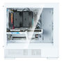 Zalman P10 NAMU WHITE Carcasa de Ordenador Mini Tower Blanco Compatible ATX MicroATX Mini-ITX