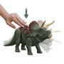Mattel Hdx34 Dinosaurio Triceratops Jurassic World de juguete interactivo que ruge y golpea para niños +4 años