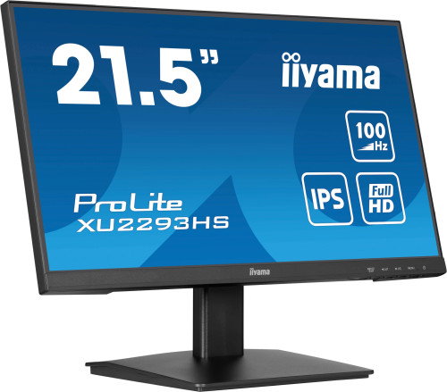 Iiyama Monitor XU2293HS-B6 21.5" IPS 100Hz Full HD 1ms, Regulable, Reductor de Luz Azul, Altavoces Integrados, HDMI