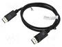 Digitus Cable DisplayPort 1m Negro