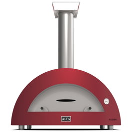 Alfa Forni Moderno 5 Pizze Wood Rojo Antiguo